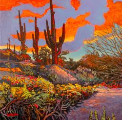 Bootlegger Trail | John Burrow | Painting-Exposures International Gallery of Fine Art - Sedona AZ