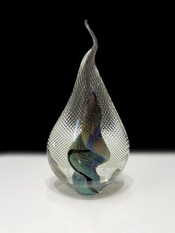 Dichroic Lattice Twilight - Rainbow Metallic | Scott Hartley | Sculpture-Exposures International Gallery of Fine Art - Sedona AZ