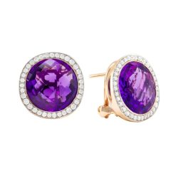 Cabaret Amethyst Earrings | Bellarri | Jewelry-Exposures International Gallery of Fine Art - Sedona AZ