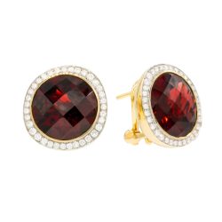 Cabaret Garnet Earrings | Bellarri | Jewelry-Exposures International Gallery of Fine Art - Sedona AZ