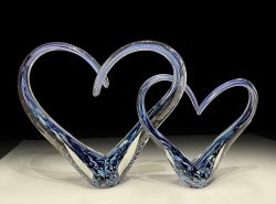 Painter's Love Sculpture - Purple/Turquoise | Scott Hartley | Sculpture-Exposures International Gallery of Fine Art - Sedona AZ