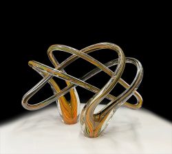 Threaded Aurora Embrace - Yellow/Orange | Scott Hartley | Sculpture-Exposures International Gallery of Fine Art - Sedona AZ