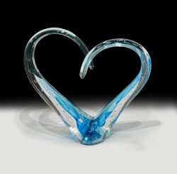 Small Love Sculpture - Turquoise | Scott Hartley | Sculpture-Exposures International Gallery of Fine Art - Sedona AZ