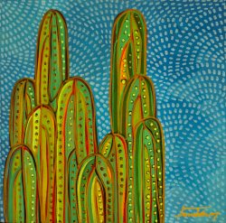 Cactus Song | Jami Tobey | Painting-Exposures International Gallery of Fine Art - Sedona AZ