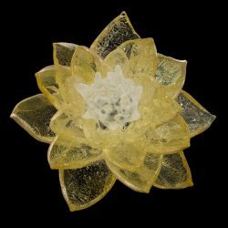 Silver Lotus Flower | Nic McGuire | Sculpture-Exposures International Gallery of Fine Art - Sedona AZ