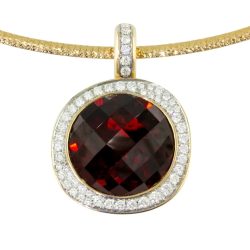 Cabaret Garnet Pendant | Bellarri | Jewelry-Exposures International Gallery of Fine Art - Sedona AZ