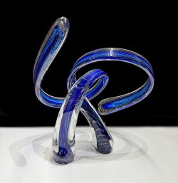 Small Painter's Embrace - Turquoise/Blue | Scott Hartley | Sculpture-Exposures International Gallery of Fine Art - Sedona AZ