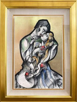 The Kiss | Yuroz | Painting-Exposures International Gallery of Fine Art - Sedona AZ