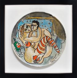 Rhapsody of Us Ceramic Plate | Yuroz | Plate-Exposures International Gallery of Fine Art - Sedona AZ