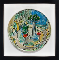 Invitation Ceramic Plate | Yuroz | Plate-Exposures International Gallery of Fine Art - Sedona AZ