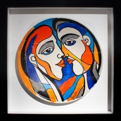 Symphonic Love Ceramic Plate | Yuroz | Plate-Exposures International Gallery of Fine Art - Sedona AZ