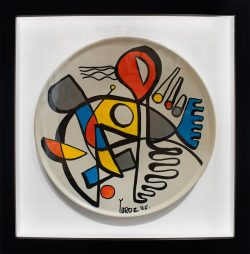 Waves of Wonder Ceramic Plate | Yuroz | Plate-Exposures International Gallery of Fine Art - Sedona AZ