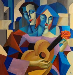 Love's Bloom | Yuroz | Painting-Exposures International Gallery of Fine Art - Sedona AZ