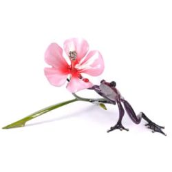 Pink Chiffon | Frogman | Sculptures-Exposures International Gallery of Fine Art - Sedona AZ