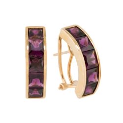 Eternal Love Rhodolite Earrings II | Bellarri | Jewelry-Exposures International Gallery of Fine Art - Sedona AZ