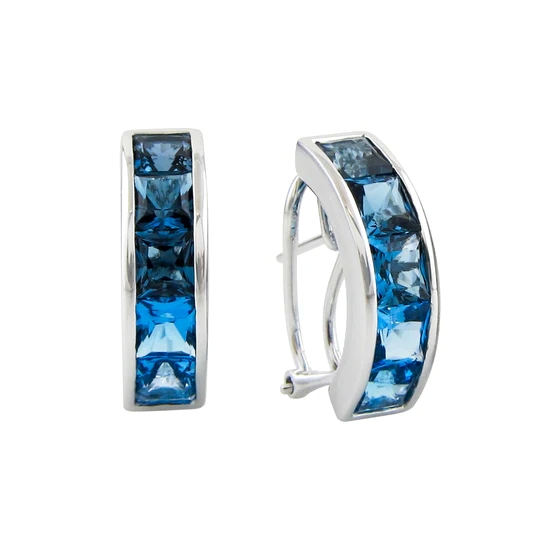 Eternal Love Blue Topaz Earrings VI | Bellarri | Jewelry-Exposures International Gallery of Fine Art - Sedona AZ