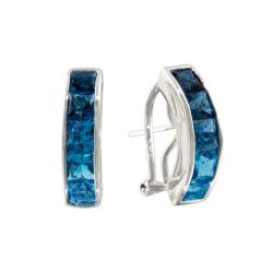Eternal Love Blue Topaz Earrings V | Bellarri | Jewelry-Exposures International Gallery of Fine Art - Sedona AZ