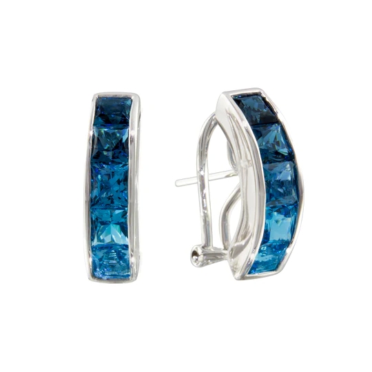 Eternal Love Blue Topaz Earrings V | Bellarri | Jewelry-Exposures International Gallery of Fine Art - Sedona AZ