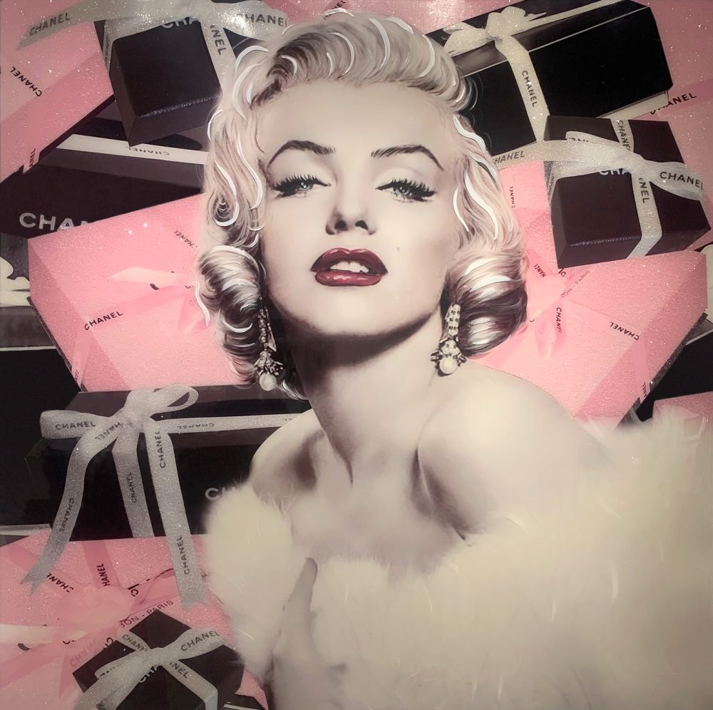 Marilyn Pink - 5477 | DeVon | Wall Art-Exposures International Gallery of Fine Art - Sedona AZ