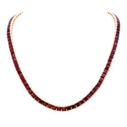 Eternal Love Rhodolite Necklace | Bellarri | Jewelry-Exposures International Gallery of Fine Art - Sedona AZ