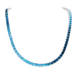 Eternal Love Blue Topaz Necklace II | Bellarri | Jewelry-Exposures International Gallery of Fine Art - Sedona AZ