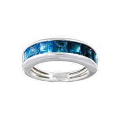 Small Eternal Love Blue Topaz Ring III | Bellarri | Jewelry-Exposures International Gallery of Fine Art - Sedona AZ
