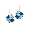 Mademoiselle Blue Topaz Earrings | Bellarri | Jewelry-Exposures International Gallery of Fine Art - Sedona AZ