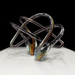 Dichroic Aurora Embrace - Copper/Bronze | Scott Hartley | Sculpture-Exposures International Gallery of Fine Art - Sedona AZ