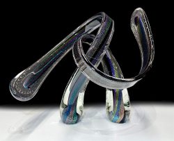 Dichroic Embrace - Rainbow | Scott Hartley | Sculpture-Exposures International Gallery of Fine Art - Sedona AZ