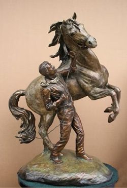 Frisky Morning | Marianne Caroselli | Sculptures-Exposures International Gallery of Fine Art - Sedona AZ