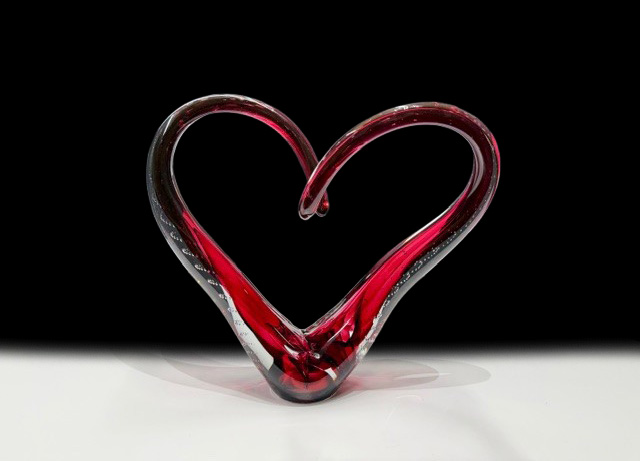 Large Love Sculpture - Red | Scott Hartley | Sculpture-Exposures International Gallery of Fine Art - Sedona AZ