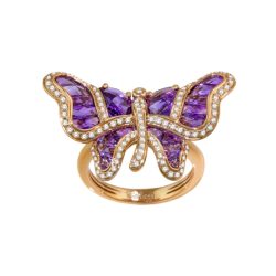 Madame Butterfly Amethyst Ring | Bellarri | Jewelry-Exposures International Gallery of Fine Art - Sedona AZ