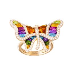Madame Butterfly Multi Ring IV | Bellarri | Jewelry-Exposures International Gallery of Fine Art - Sedona AZ