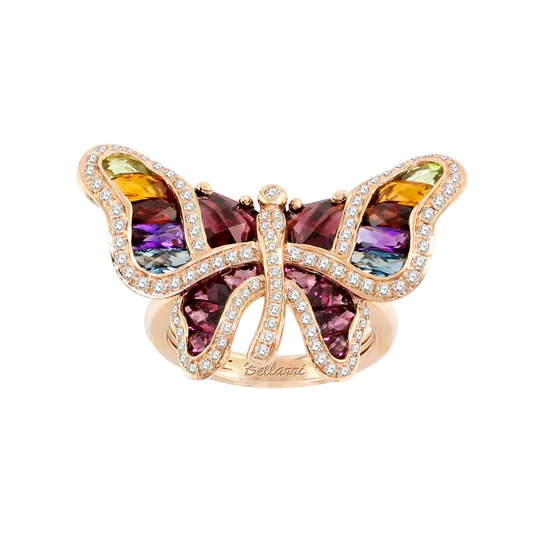 Madame Butterfly Multi Ring III | Bellarri | Jewelry-Exposures International Gallery of Fine Art - Sedona AZ