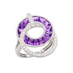 Malibu Amethyst Ring | Bellarri | Jewelry-Exposures International Gallery of Fine Art - Sedona AZ