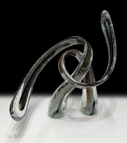 Small Dichroic Embrace - Rainbow | Scott Hartley | Sculpture-Exposures International Gallery of Fine Art - Sedona AZ