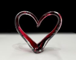Small Love Sculpture - Red | Scott Hartley | Sculpture-Exposures International Gallery of Fine Art - Sedona AZ