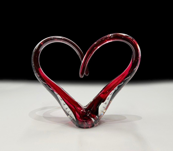 Small Love Sculpture - Red | Scott Hartley | Sculpture-Exposures International Gallery of Fine Art - Sedona AZ