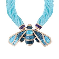 Queen Bee Blue Topaz Necklace III | Bellarri | Jewelry-Exposures International Gallery of Fine Art - Sedona AZ