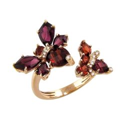 Queen Bee Rhodolite Ring | Bellarri | Jewelry-Exposures International Gallery of Fine Art - Sedona AZ