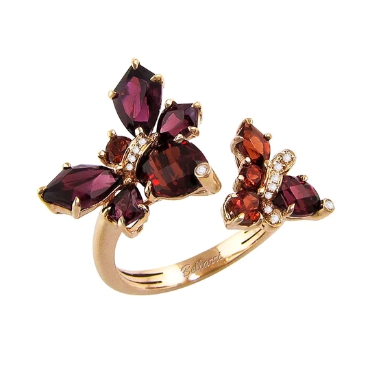 Queen Bee Rhodolite Ring | Bellarri | Jewelry-Exposures International Gallery of Fine Art - Sedona AZ