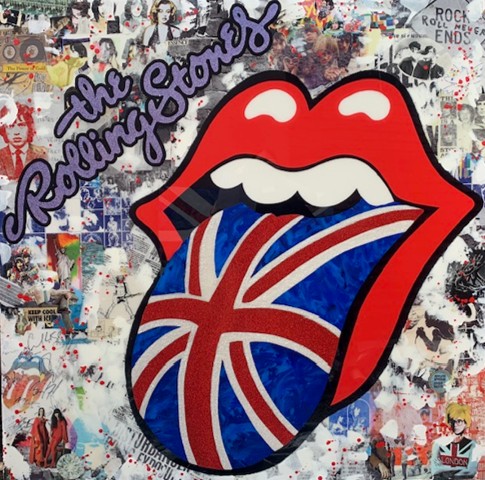 Rolling Stones - 6426 | DeVon | Wall Art-Exposures International Gallery of Fine Art - Sedona AZ