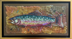 Brook Trout | Dianne Adams | Painting-Exposures International Gallery of Fine Art - Sedona AZ