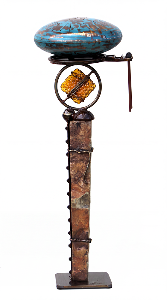 Music Man | Doug Adams | Sculpture-Exposures International Gallery of Fine Art - Sedona AZ
